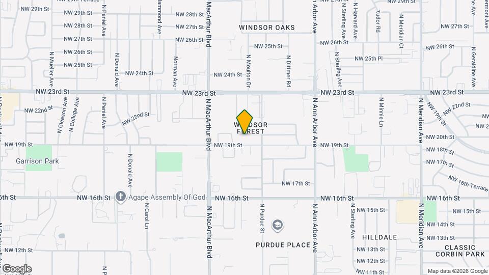 5124 NW 19th Terrace Map and Location Details