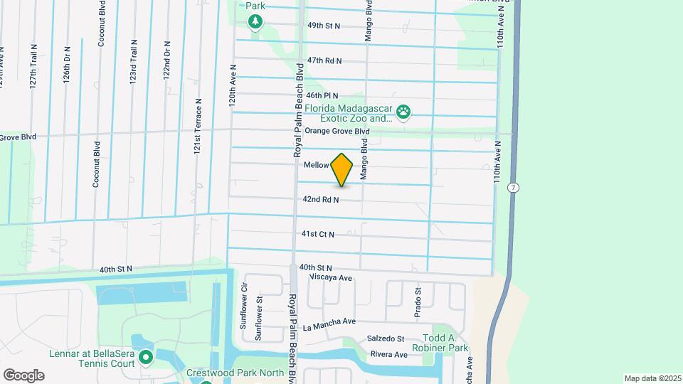 11613 42nd Rd N Map and Location Details