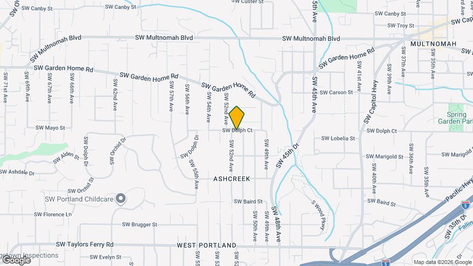 5124 SW Dolph Ct Map and Location Details
