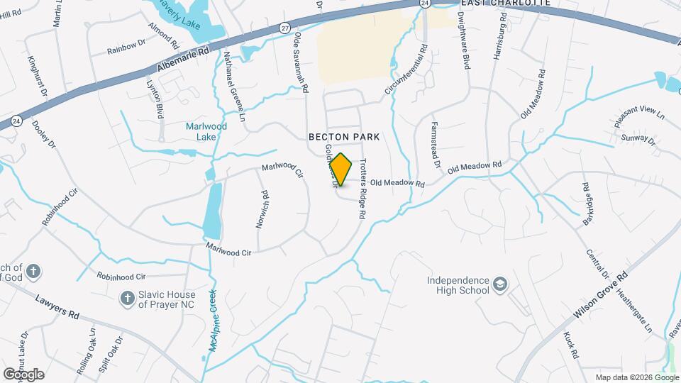 9015 Goldfields Dr Map and Location Details