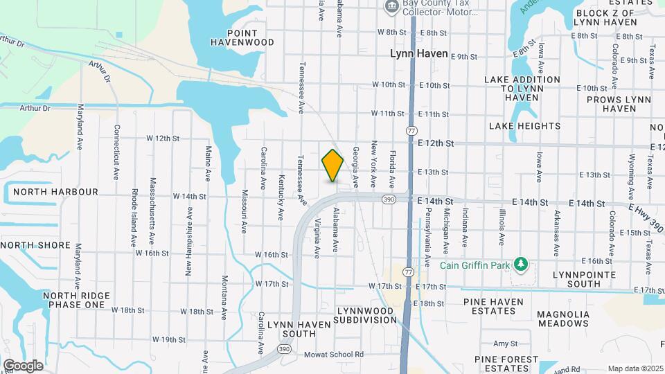 1312 Alabama Ave Map and Location Details