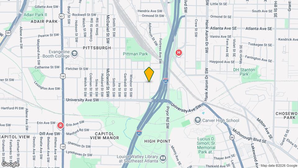 1125 West Ave SW Map and Location Details