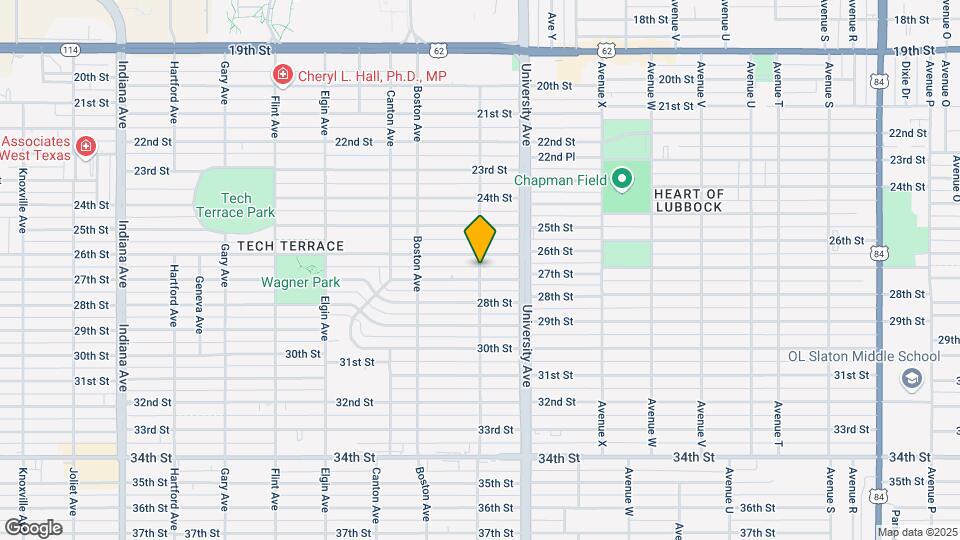 2608 Akron Ave Map and Location Details