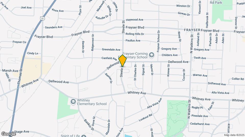 Peachtree Apartments Map and Location Details