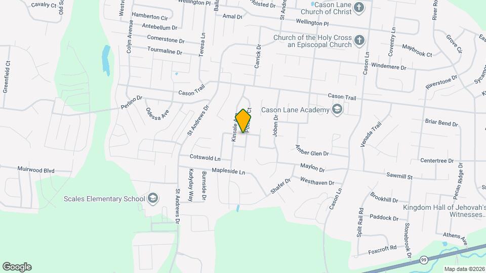 1802 Potters Ct Map and Location Details