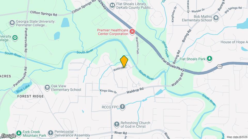 3804 Waldrop Ln Map and Location Details