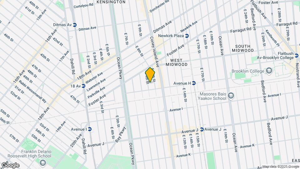 777 E 9th St Map and Location Details