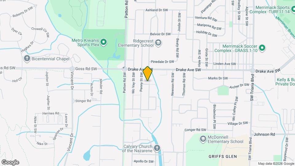 3820 Troy Swasey Blvd SW Map and Location Details