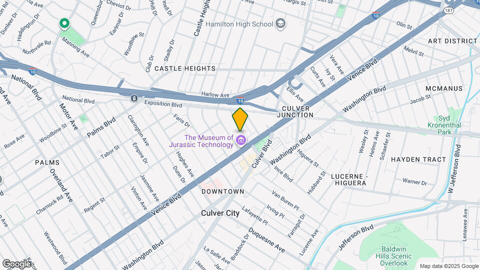 3755 S Canfield Ave Mapa y Detalles de la Ubicación