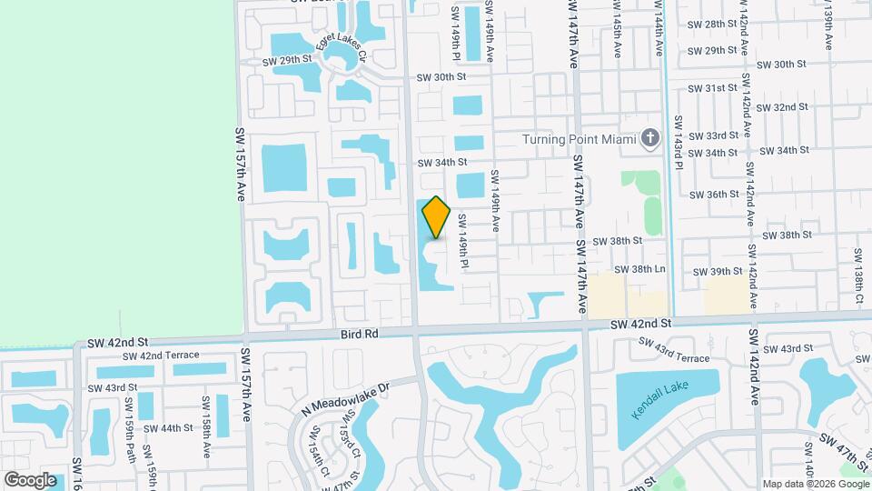 15045 SW 38th Terrace Map and Location Details