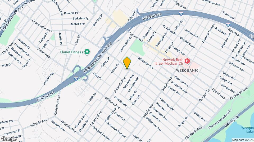 51 Summit Ave Map and Location Details