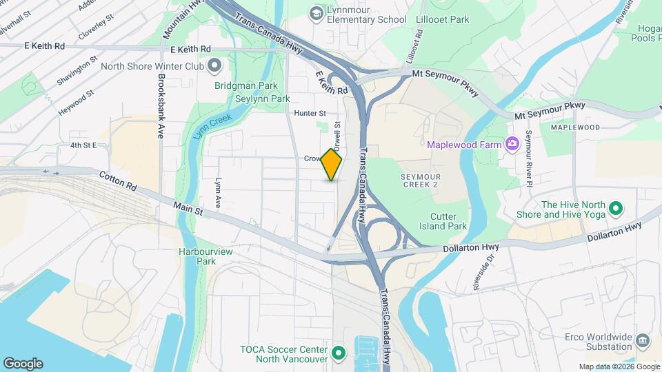 1589 Rupert St Map and Location Details