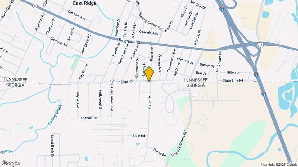 695 Prater Rd Map and Location Details