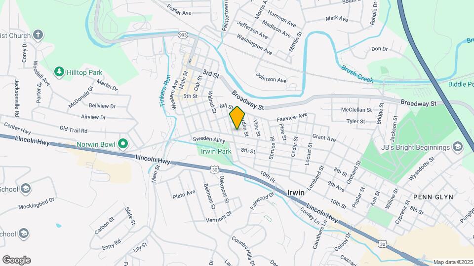 507 Pennsylvania Ave Mapa y Detalles de la Ubicación