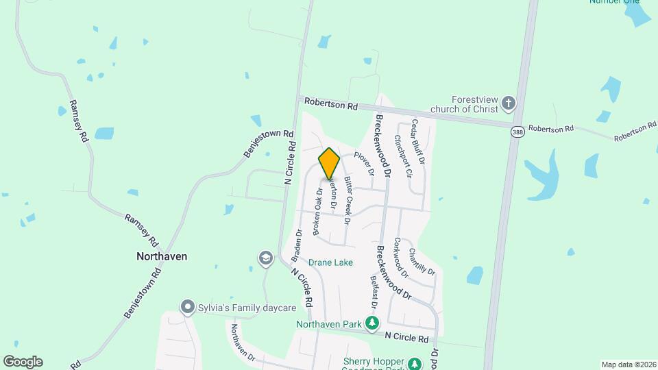 5293 Beaverton Dr Map and Location Details