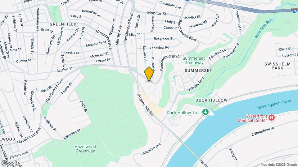 3301 Beechwood Blvd, Unit Beechwood 105 Map and Location Details