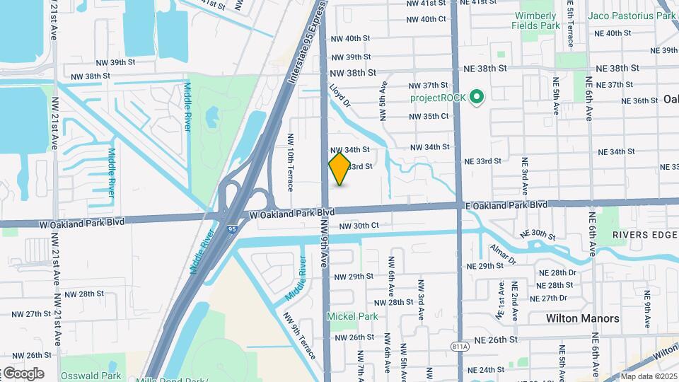 809 W Oakland Park Blvd, Unit K4 Mapa y Detalles de la Ubicación
