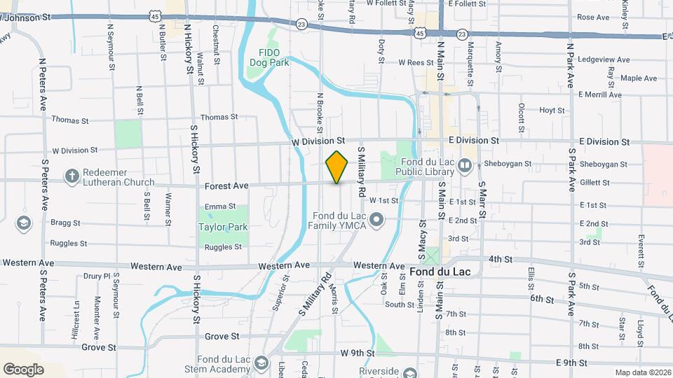 Calumet Apartments Map and Location Details