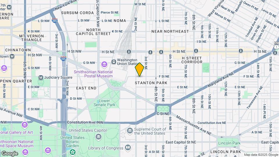 211 F St NE Mapa y Detalles de la Ubicación