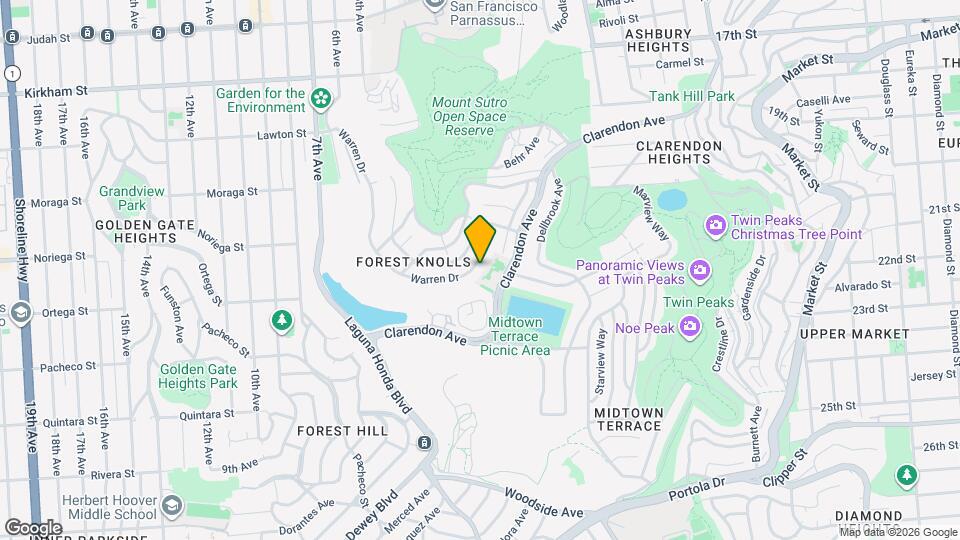 71 Warren Dr Map and Location Details