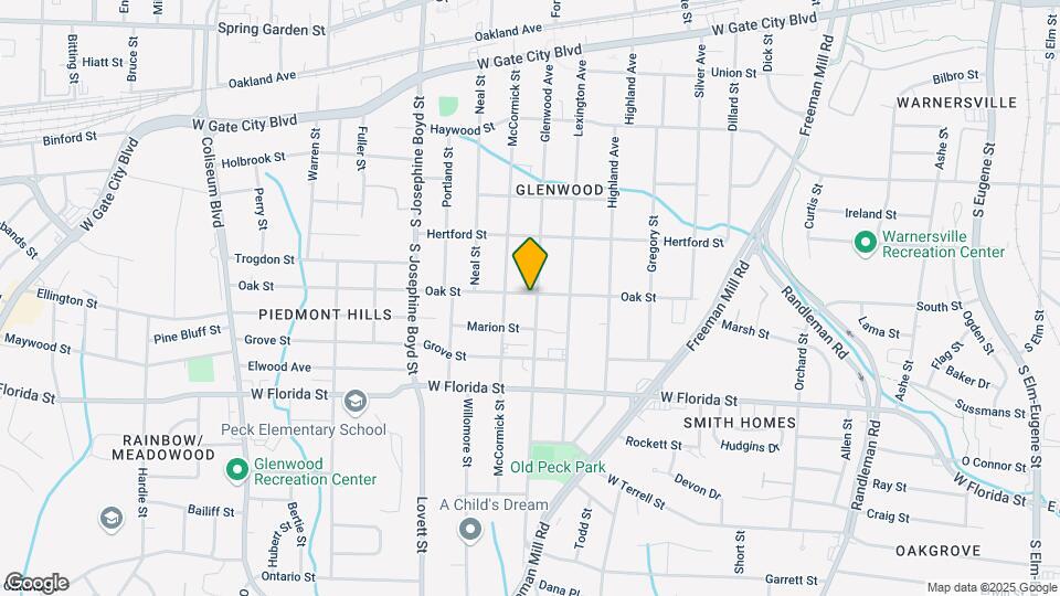 1200 Glenwood Ave, Unit 1200-B Mapa y Detalles de la Ubicación