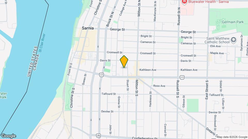 132 Forsyth St S Map and Location Details