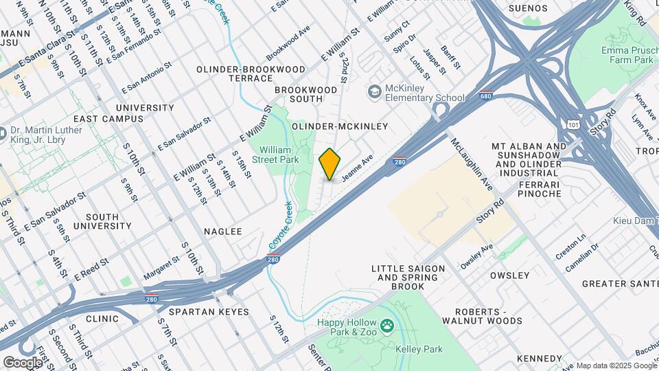 743 Forestdale Ave Mapa y Detalles de la Ubicación