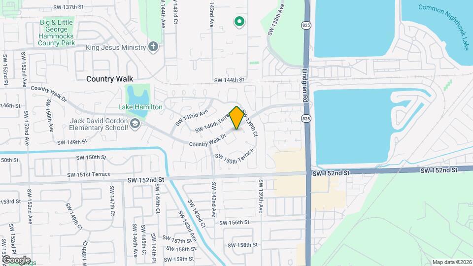 14807 SW 140th Ct Map and Location Details