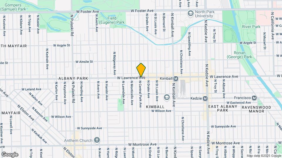 3557 W Lawrence Ave Map and Location Details