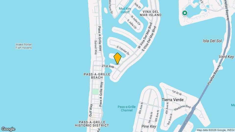 2122 W Vina Del Mar Blvd Map and Location Details