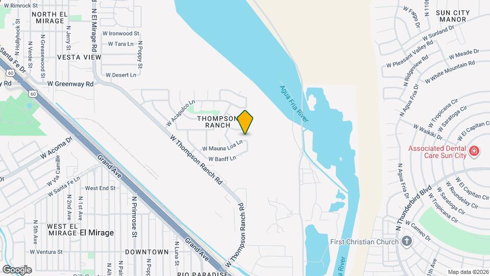 11704 W Mauna Loa Ln Map and Location Details