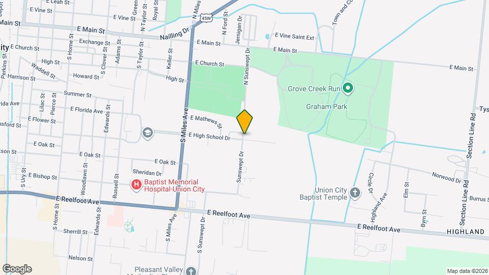 Evergreen Apartments Map and Location Details