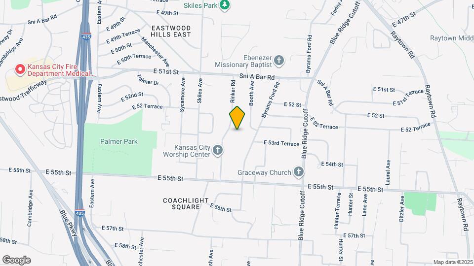 5147 Rinker Rd Map and Location Details