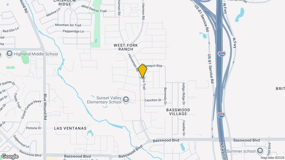 7713 Tudanca Trail Map and Location Details