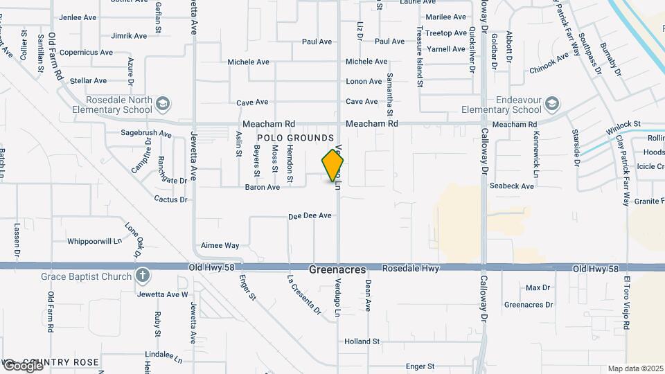 3013 Verdugo Ln Map and Location Details