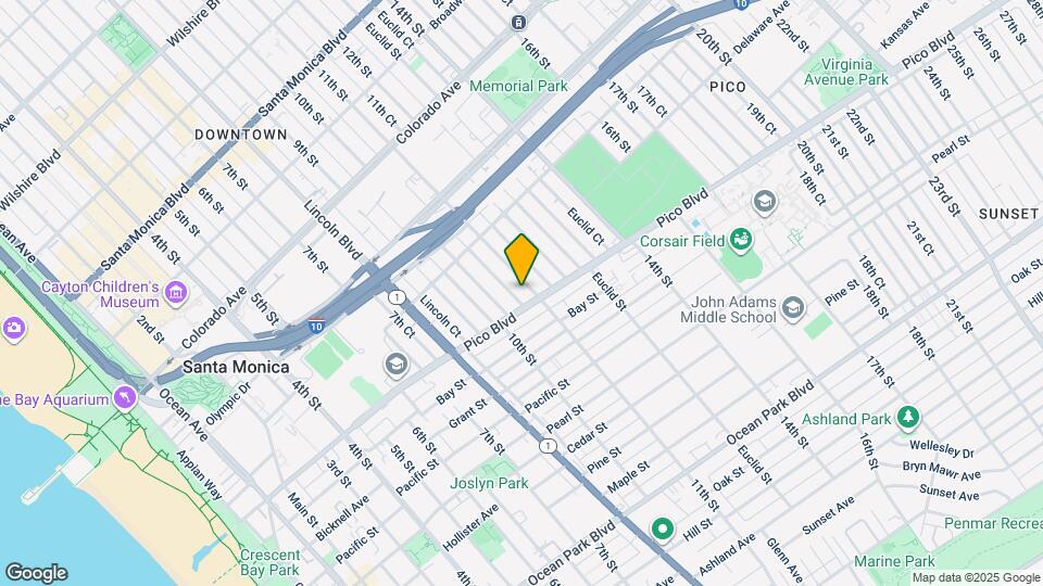 1922 11th St, Unit 2B2B Mapa y Detalles de la Ubicación