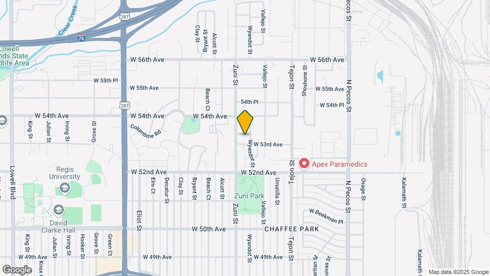 2324 W 53rd Pl Map and Location Details