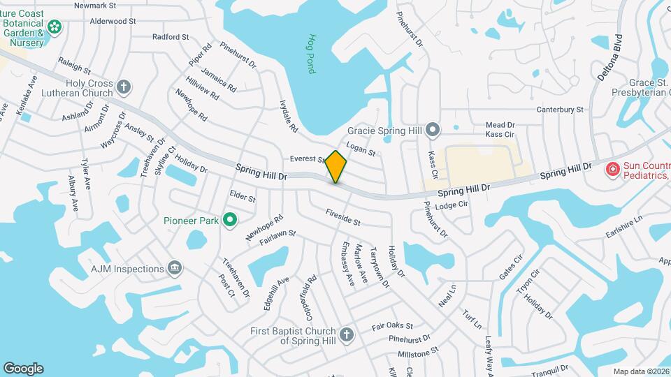 7088 Spring Hill Dr Map and Location Details