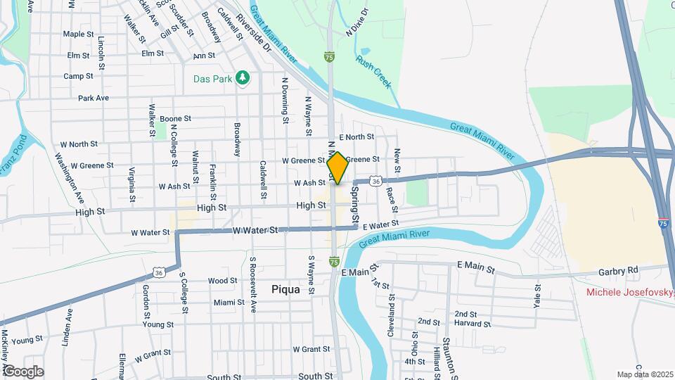 323 N Main St, Unit A Mapa y Detalles de la Ubicación