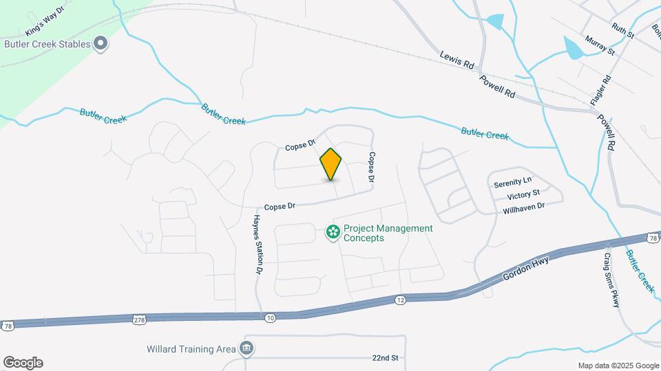 7001 Summerton Dr Map and Location Details