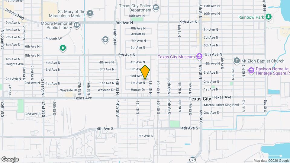 1114 1st Ave N Map and Location Details