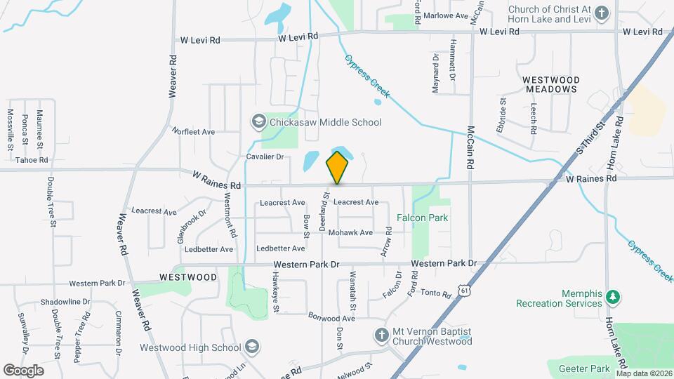 673 W Raines Rd Map and Location Details