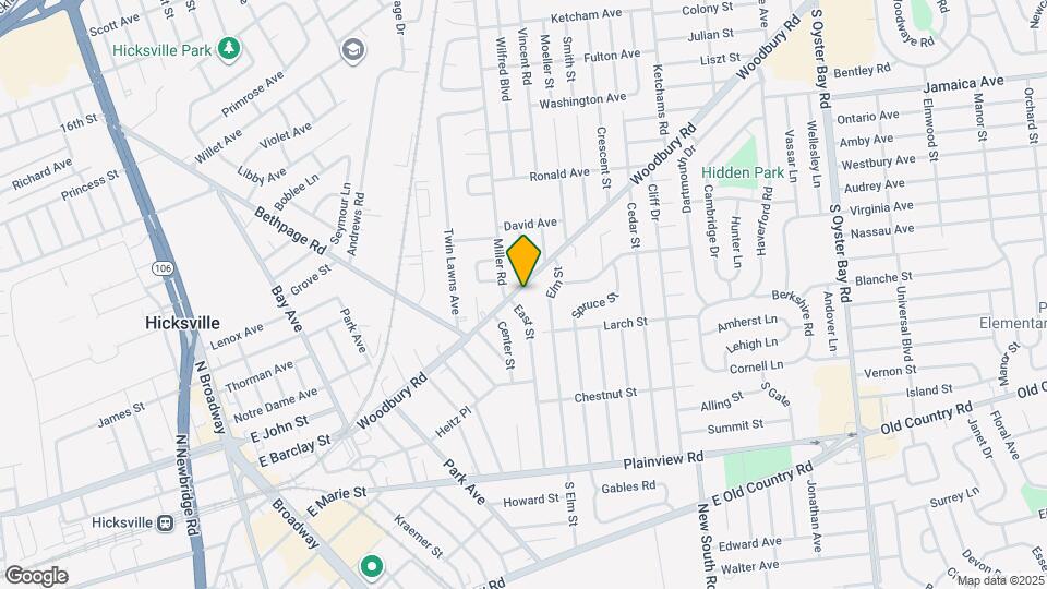 241 Woodbury Rd Map and Location Details