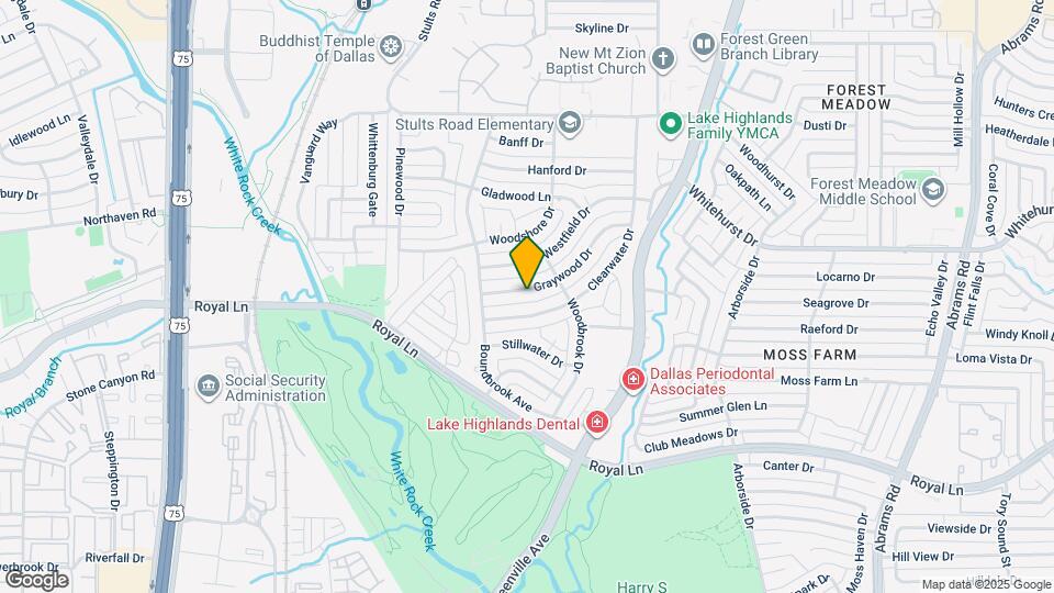 8604 Graywood Dr Map and Location Details