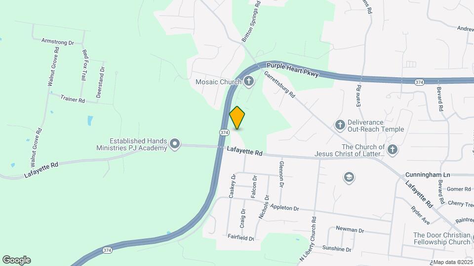 Lafayette Landings Map and Location Details