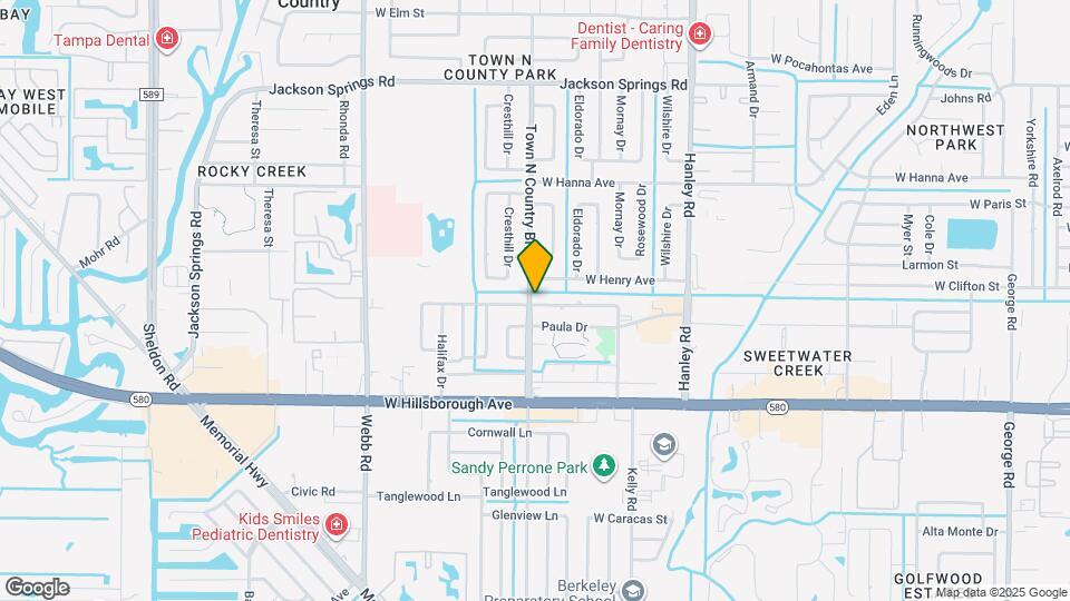 7717 W Powhatan Ave Map and Location Details