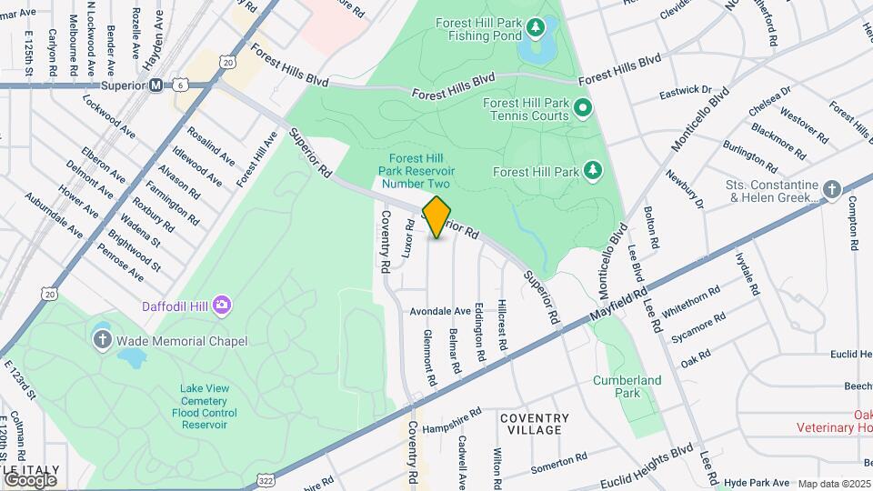 1533 Glenmont Rd Mapa y Detalles de la Ubicación
