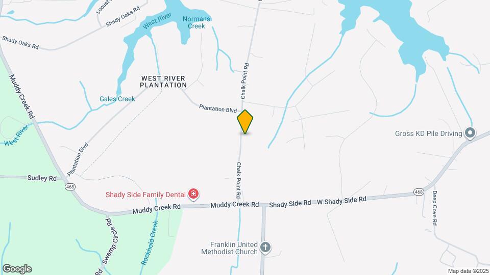 5235 Chalk Point Rd Map and Location Details