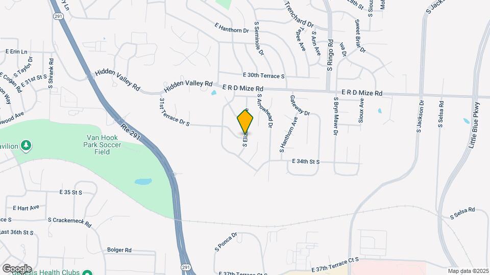 19204 E 31st Terrace Dr S Map and Location Details