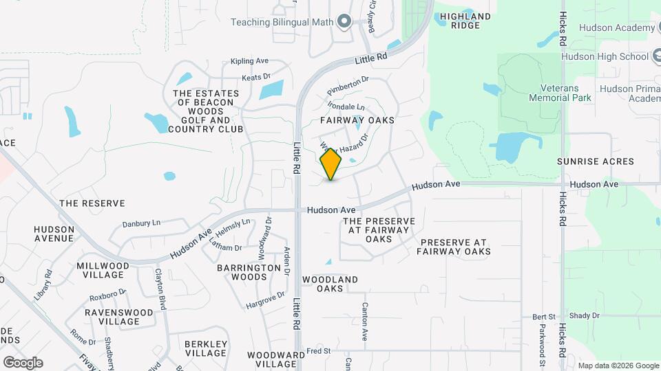 9108 Tournament Dr Map and Location Details